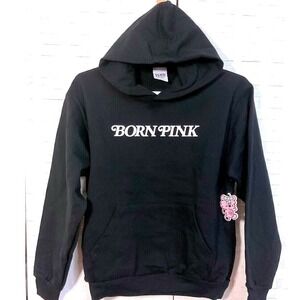 BLACKPINK X VERDY BORN PINK AMEX TOUR BLACK HOODIE SZ MEDIUM
